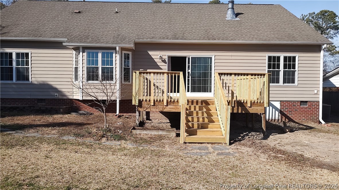 504 Brunswick Road Fayetteville, NC 28303 - Photo 15 of 50 a view of house with a outdoor space