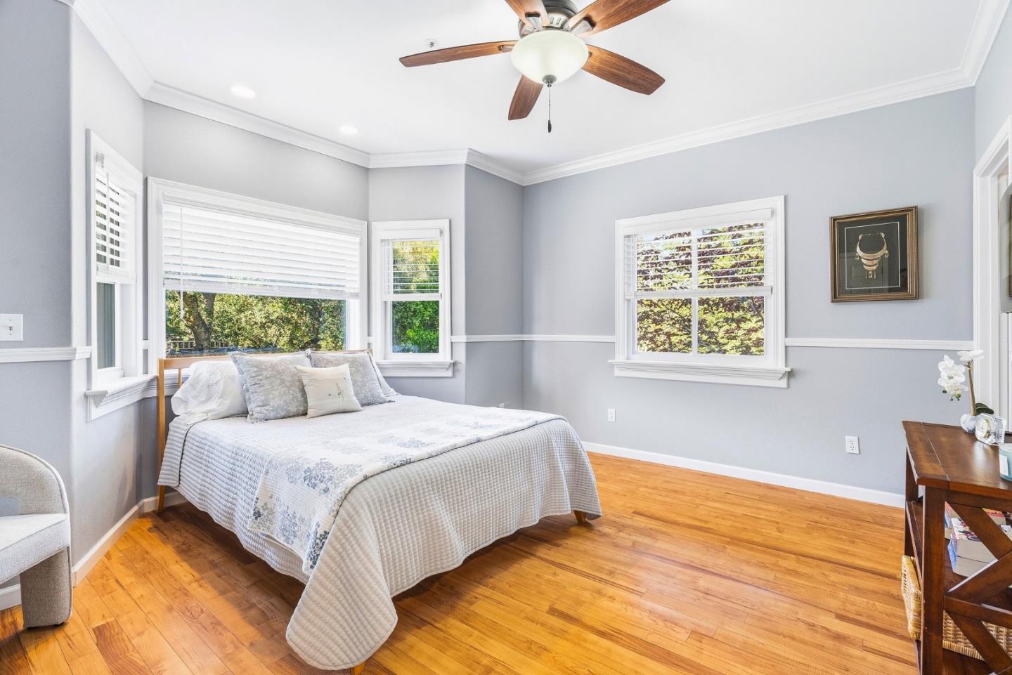 2500 Nelson Road Scotts Valley, CA 95066 - Photo 26 of 77 a bedroom with a large bed and a window