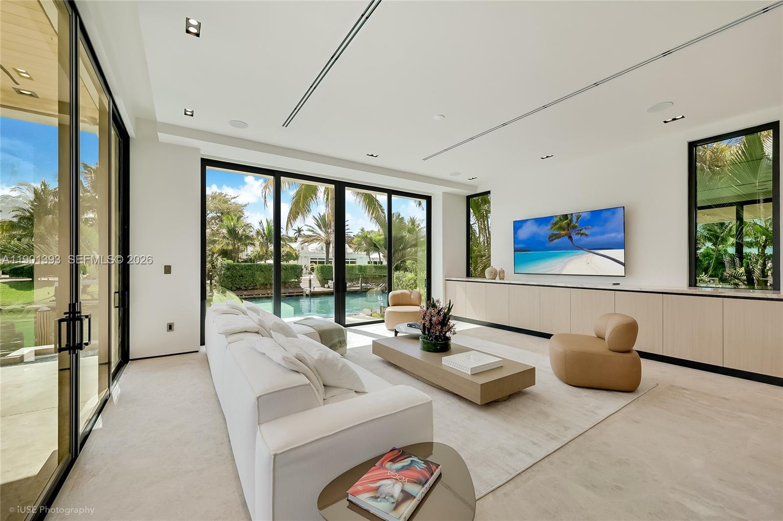770 Lake Road Miami, FL 33137 - Photo 19 of 40 a living room with furniture and a large window
