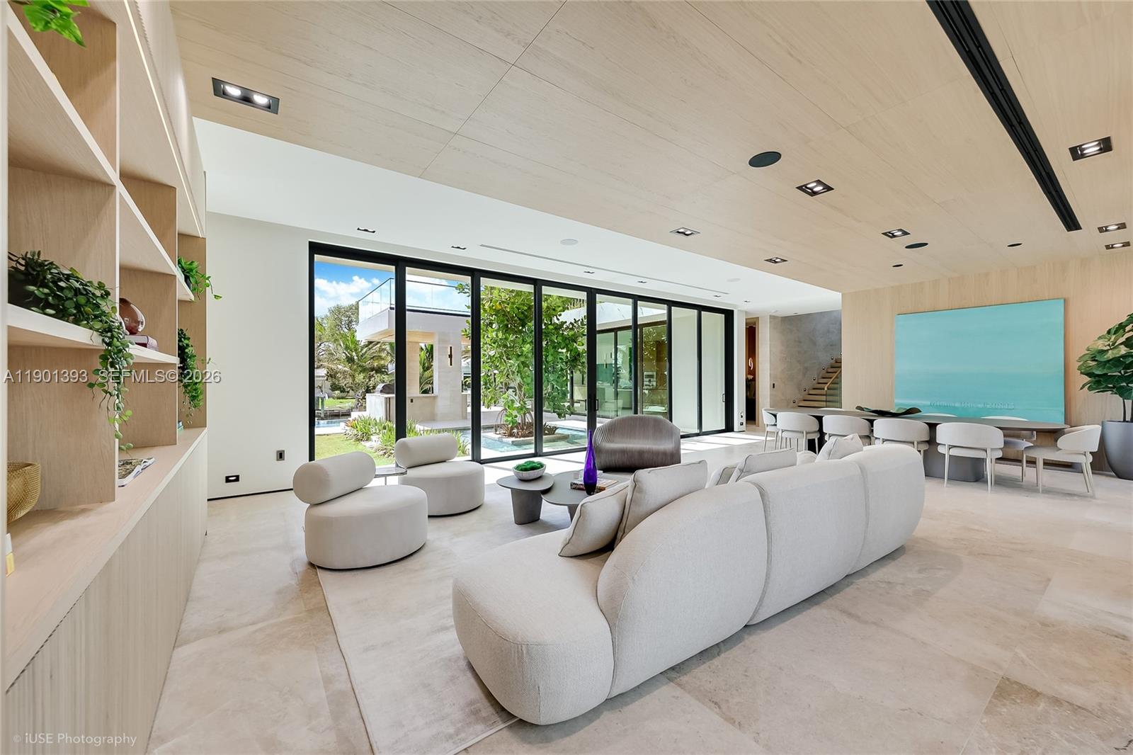 770 Lake Road Miami, FL 33137 - Photo 8 of 40 a living room with furniture and a large window