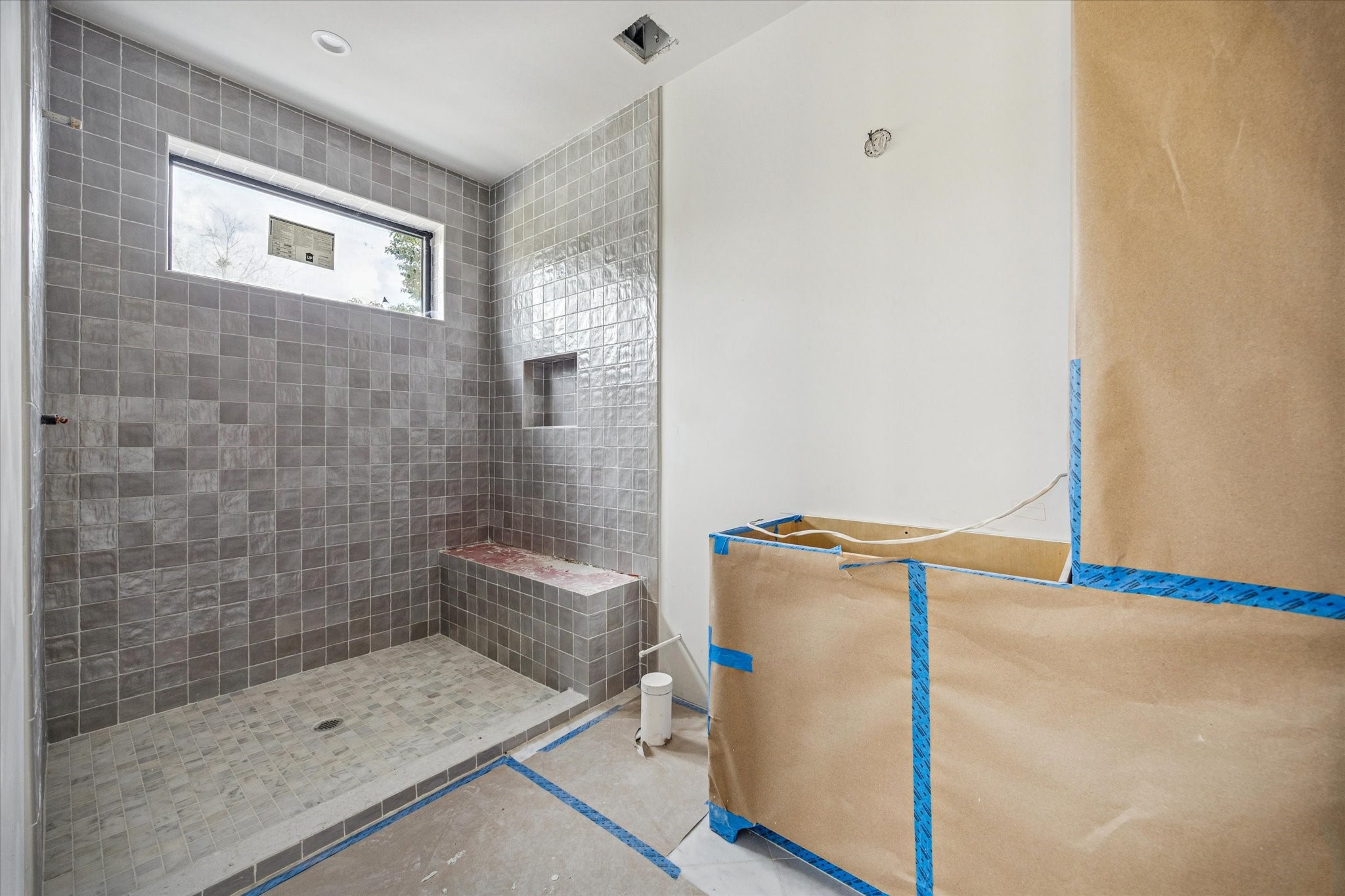 2217 Pelham Drive Houston, TX 77019 - Photo 20 of 21 a bathroom with a shower