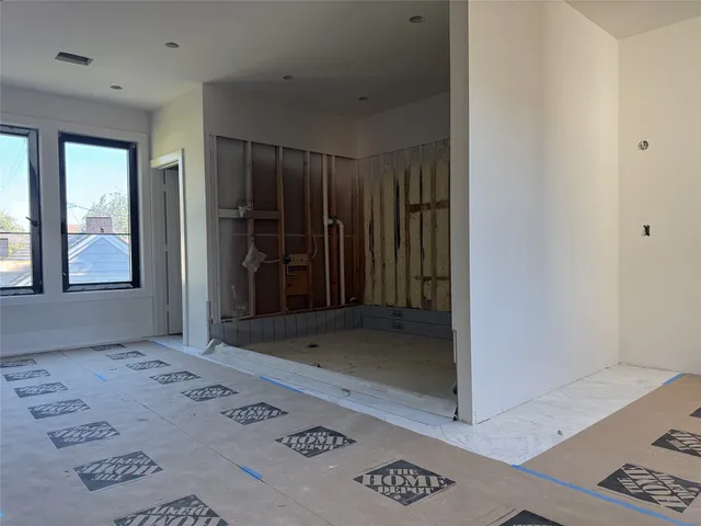 wooden floor with a window