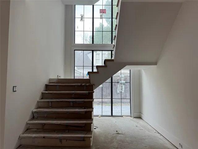 a view of entryway with stairs
