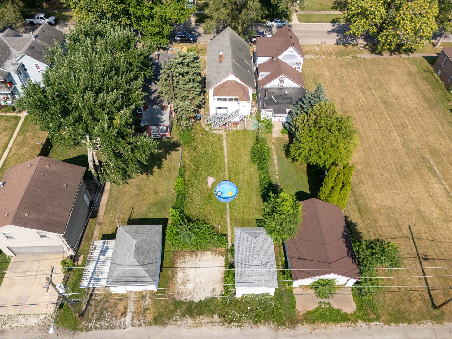 436 South 4th Avenue Kankakee, IL 60901 - Photo 27 of 32 an aerial view of a house