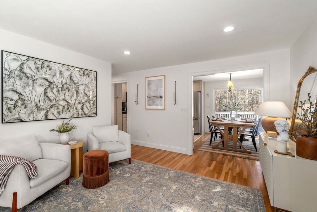 193 Gorwin Drive Holliston, MA 01746 - Photo 7 of 23 a living room with furniture and wooden floor