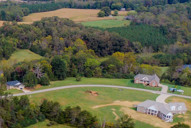 a view of a green field