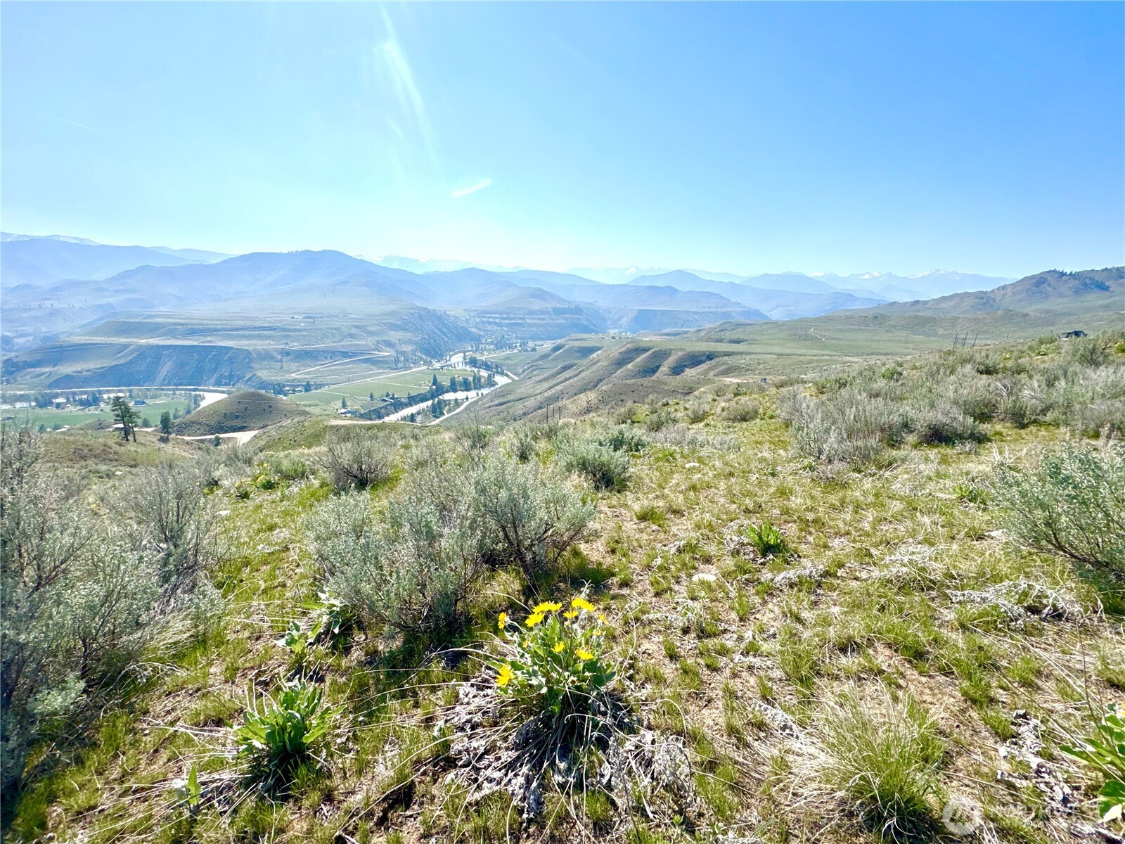1 Riverbend Overlook Methow, WA 98834 - Photo 9 of 21 a view of mountain with green field