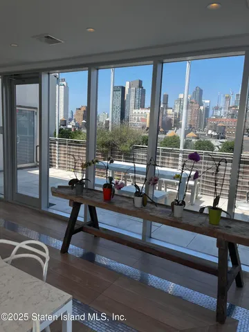 a view of balcony and patio