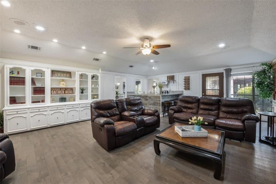 8 Canyon Ridge Drive Fate, TX 75087 - Photo 14 of 40 a living room with furniture and a large window