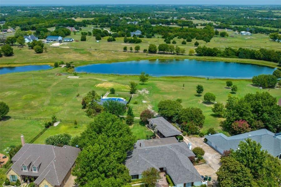 8 Canyon Ridge Drive Fate, TX 75087 - Photo 4 of 40 an aerial view of tennis court