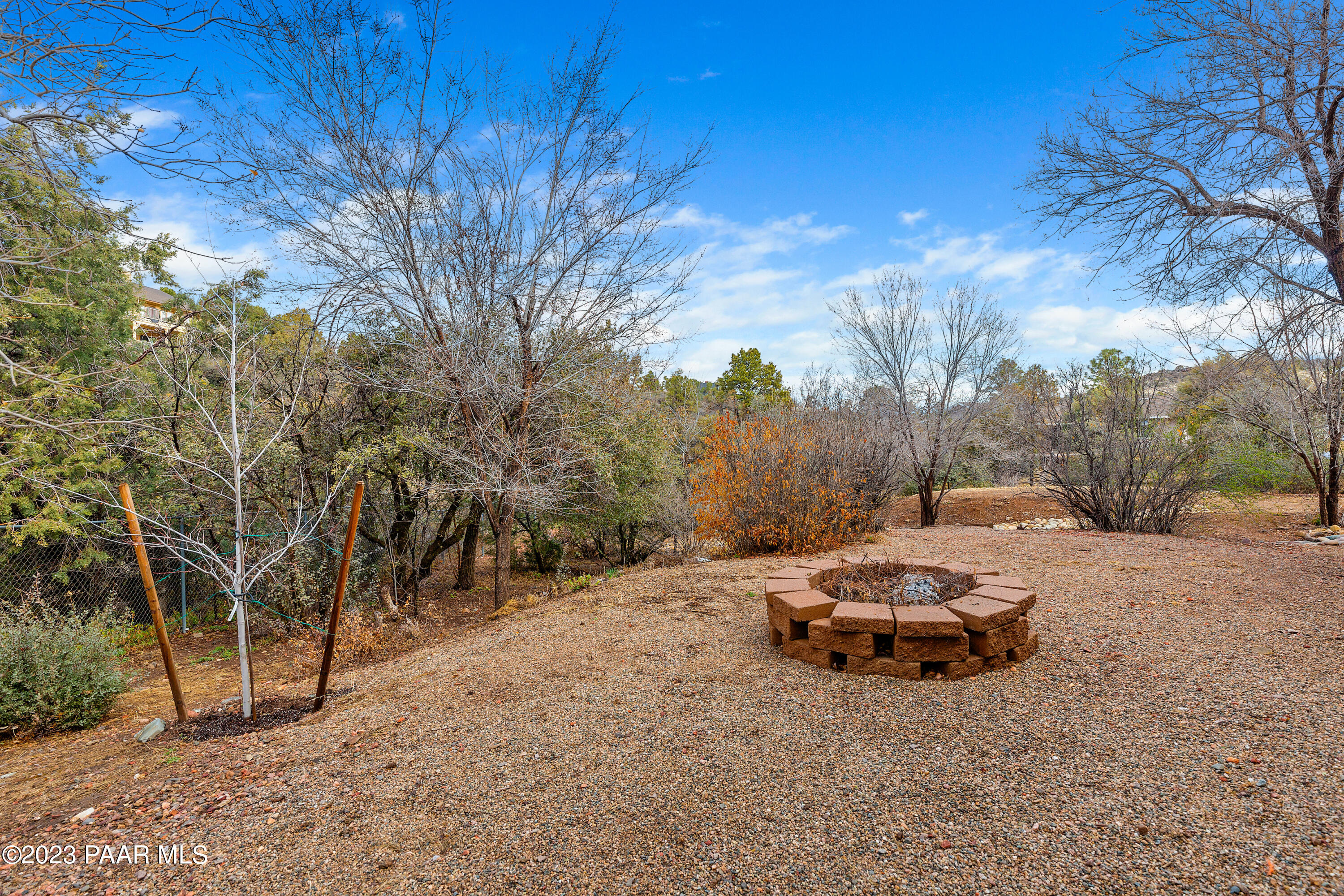 450 Valley Place Prescott, AZ 86301 - Photo 36 of 44 a view of backyard with a parked car