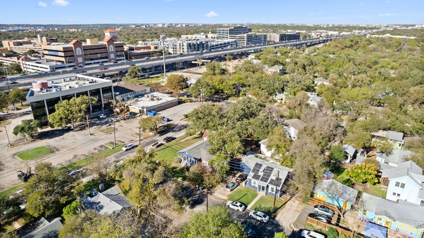 1202 East 29th Street, Unit A Austin, TX 78722 - Photo 37 of 37 Drone / aerial view