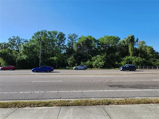 a view of a city with tall buildings
