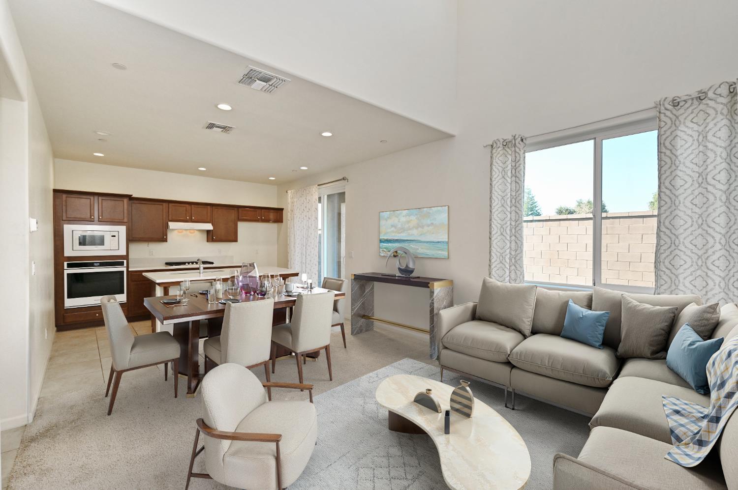 891 North Terra Cotta Drive Fresno, CA 93727 - Photo 3 of 32 a living room with furniture and a large window