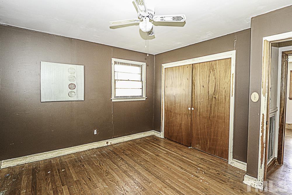 2508 Highway 42 Macclesfield, NC 27852 - Photo 23 of 24 a view of a room with wooden floor and closet area