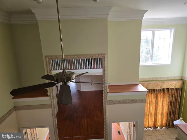 a view of balcony and workspace