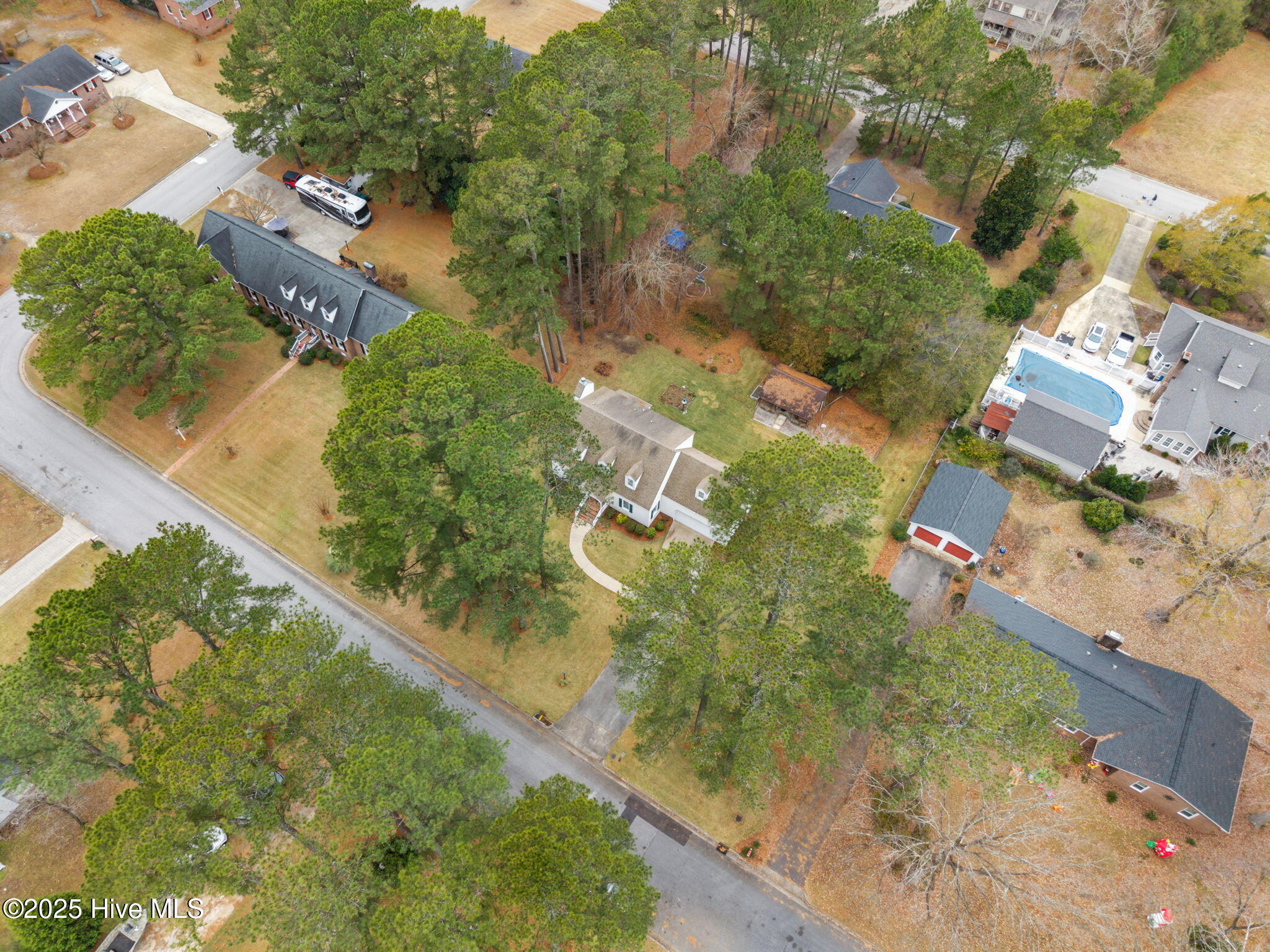 1404 Canterbury Road Tarboro, NC 27886 - Photo 34 of 42 Aerial View