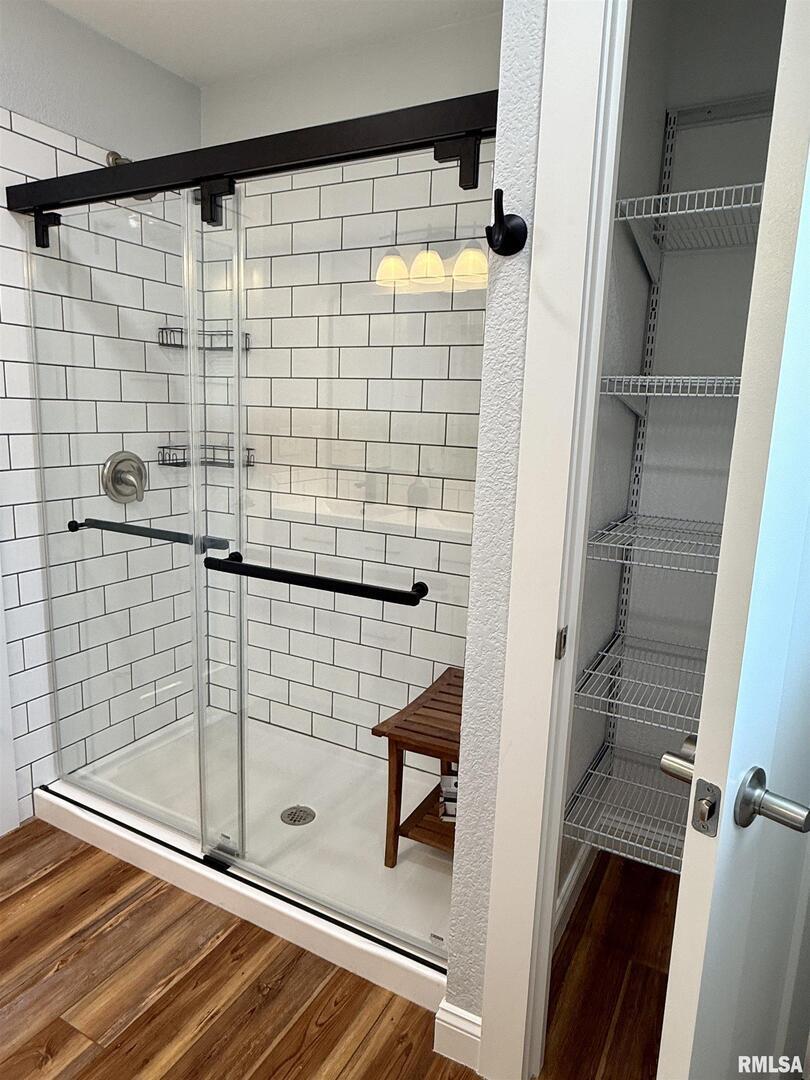 744 Airport Road Metropolis, IL 62960 - Photo 17 of 33 a bathroom with a shower