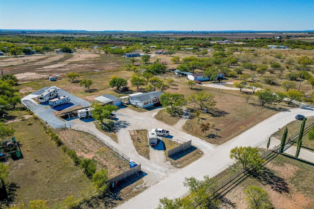 20082 County Road 304 Abilene, TX 79601 - Photo 3 of 36 an aerial view of residential houses with outdoor space