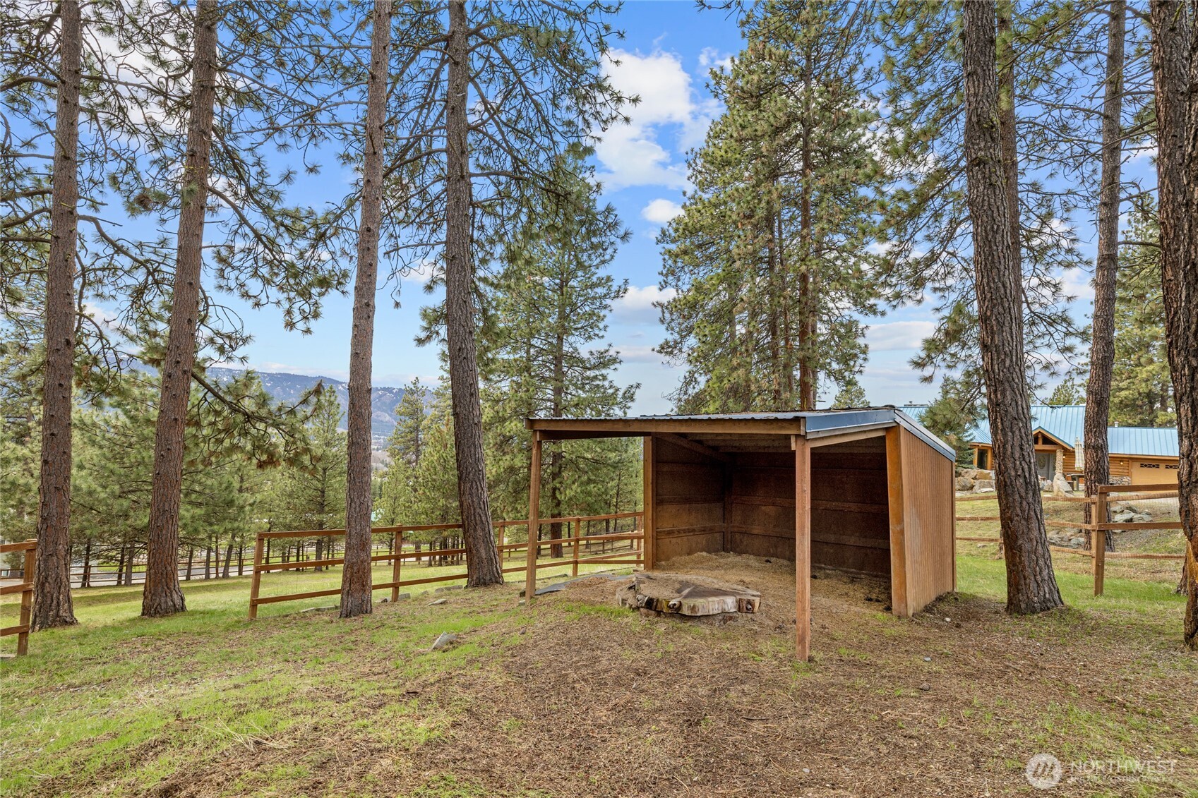 1161 White Road Cle Elum, WA 98922 - Photo 36 of 38 a view of a house with a backyard and a tree