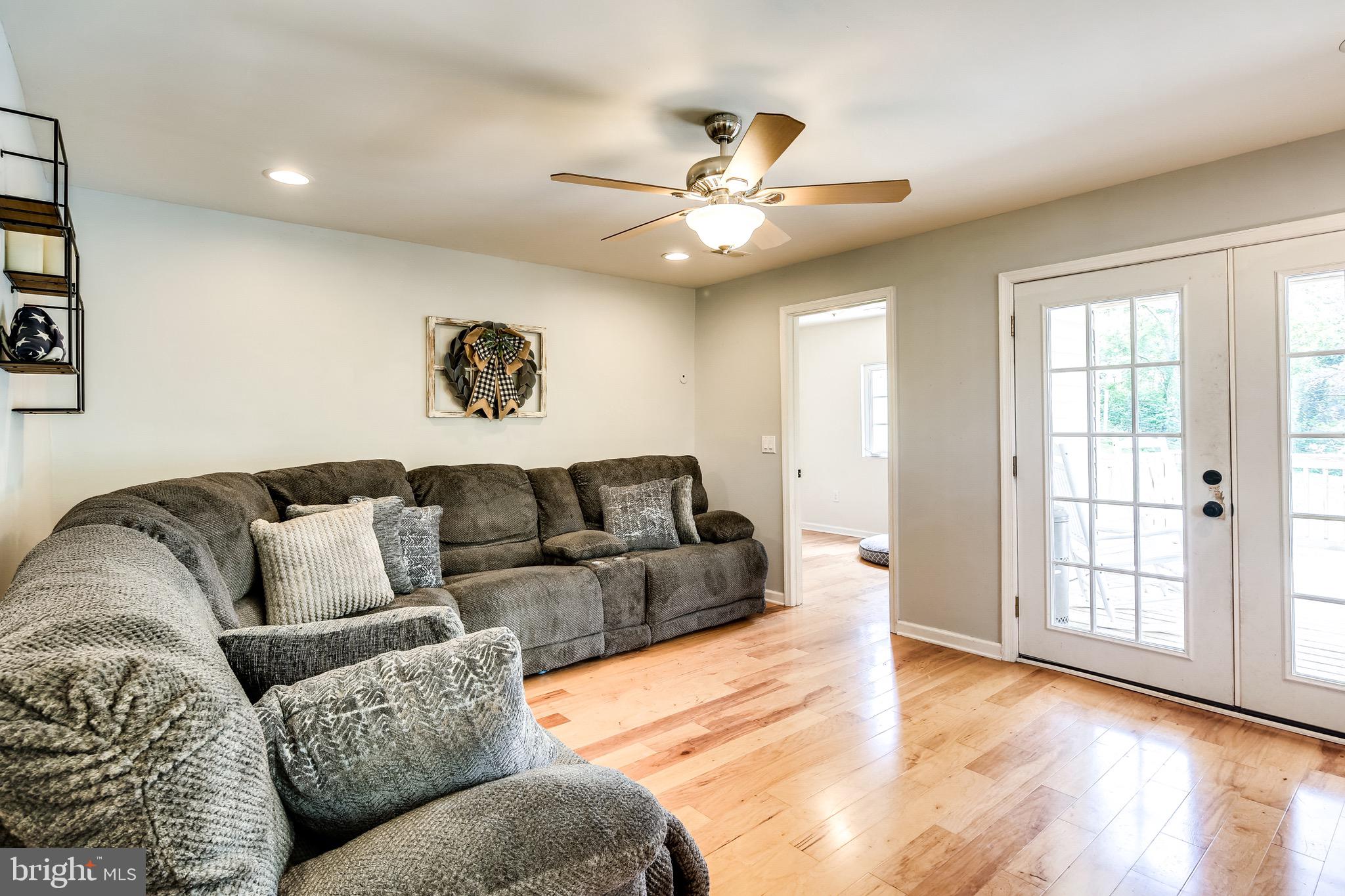 5537 Buffalo Road Mount Airy, MD 21771 - Photo 8 of 26 Living Room with French doors to porch