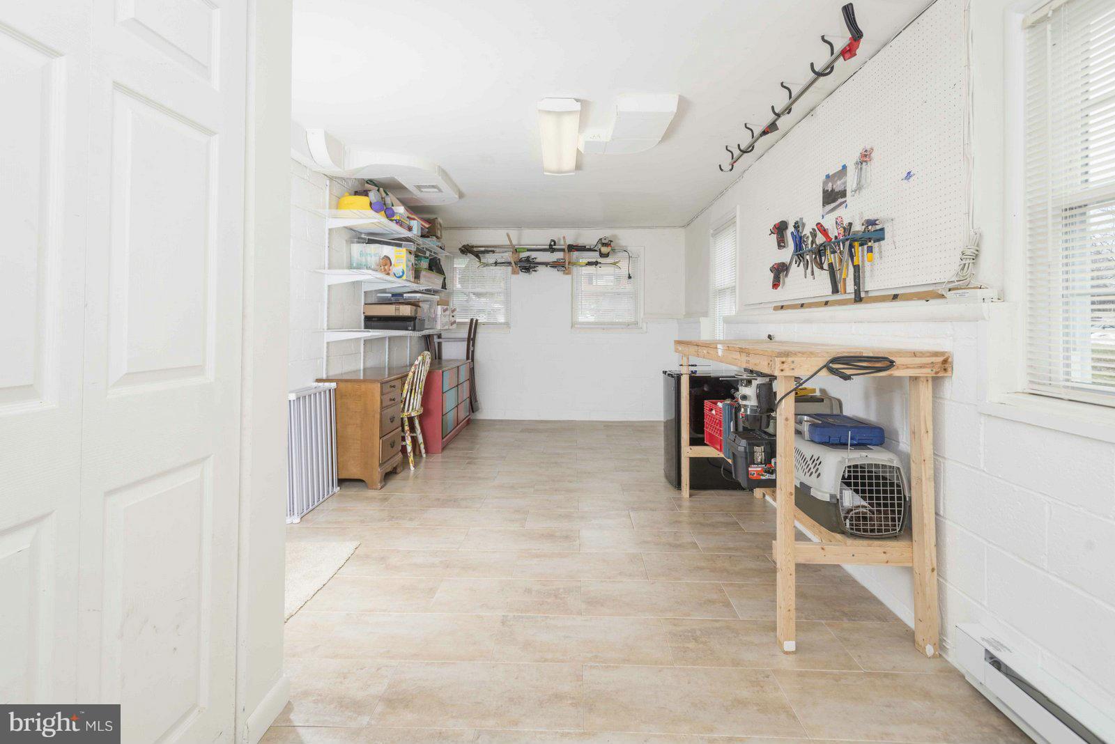 7606 Knollwood Road Towson, MD 21286 - Photo 26 of 30 Workroom with Loads of Storage