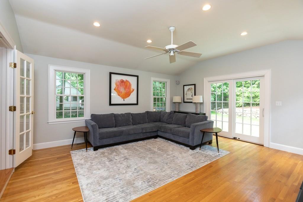 11 Arnold Road Wellesley, MA 02481 - Photo 17 of 33 a living room with furniture and a large window