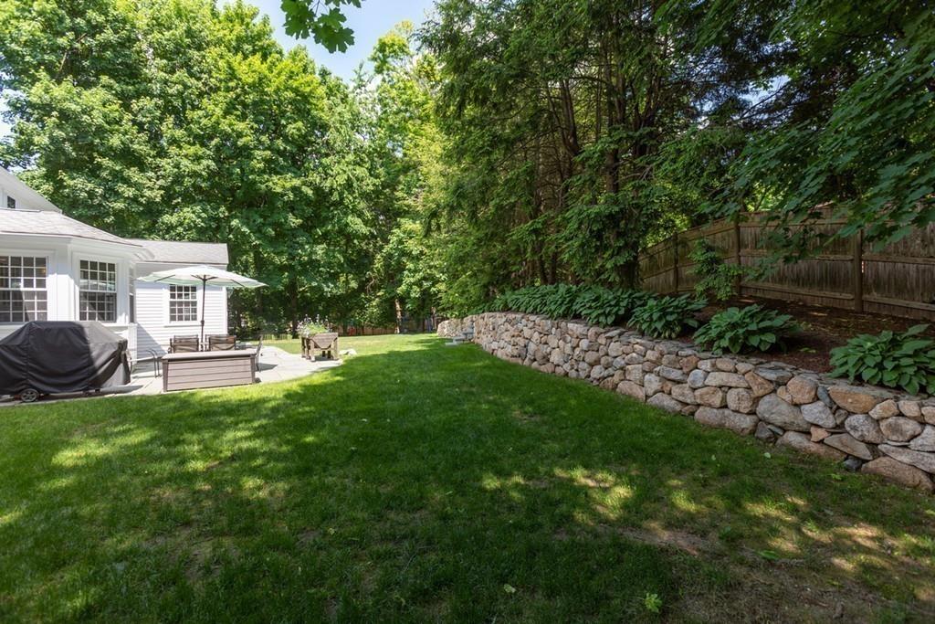 11 Arnold Road Wellesley, MA 02481 - Photo 31 of 33 a house view with a sitting space and garden