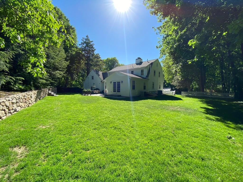 11 Arnold Road Wellesley, MA 02481 - Photo 32 of 33 a view of a house with a big yard