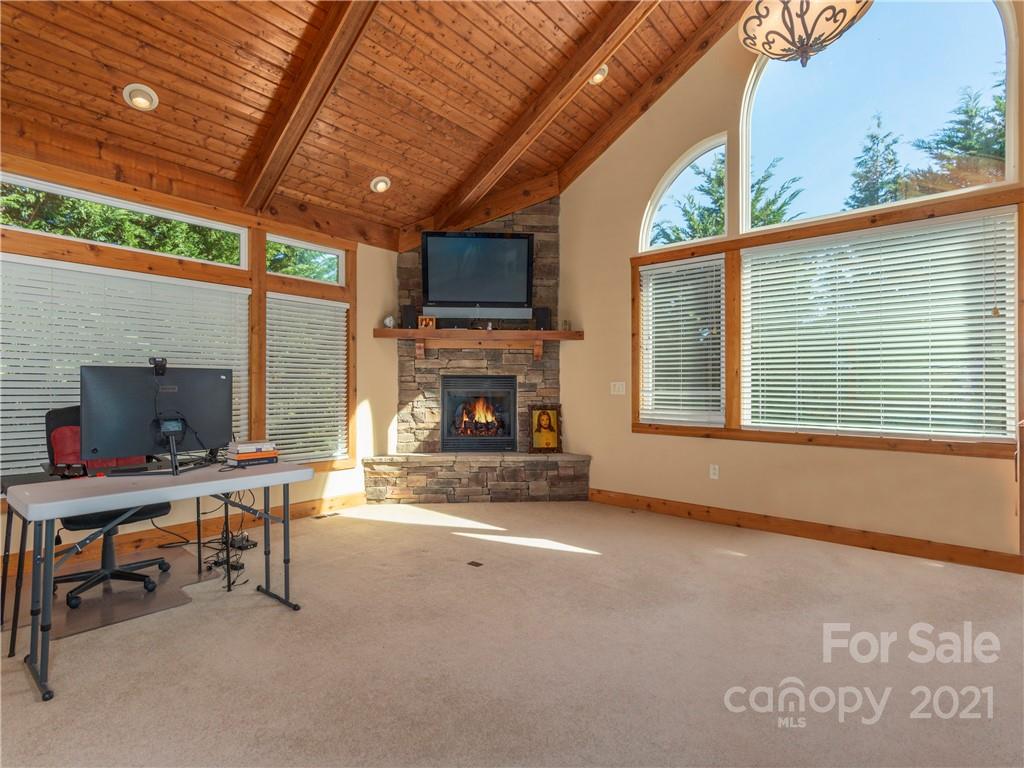 456 Walker Road Waynesville, NC 28786 - Photo 17 of 24 a view of a room with furniture window and outside view