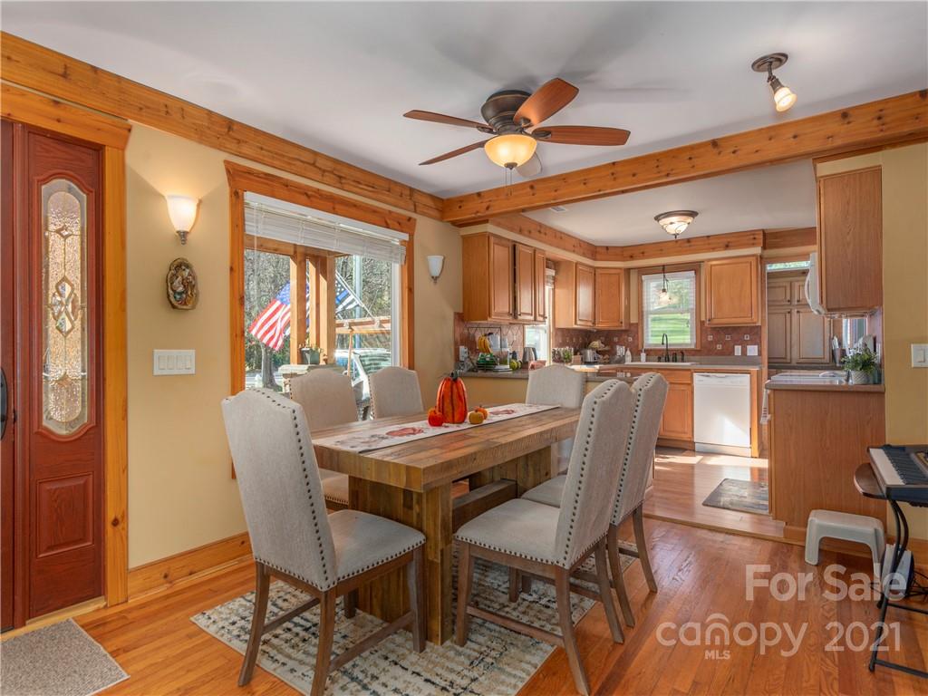 456 Walker Road Waynesville, NC 28786 - Photo 5 of 24 a dining room with furniture and window