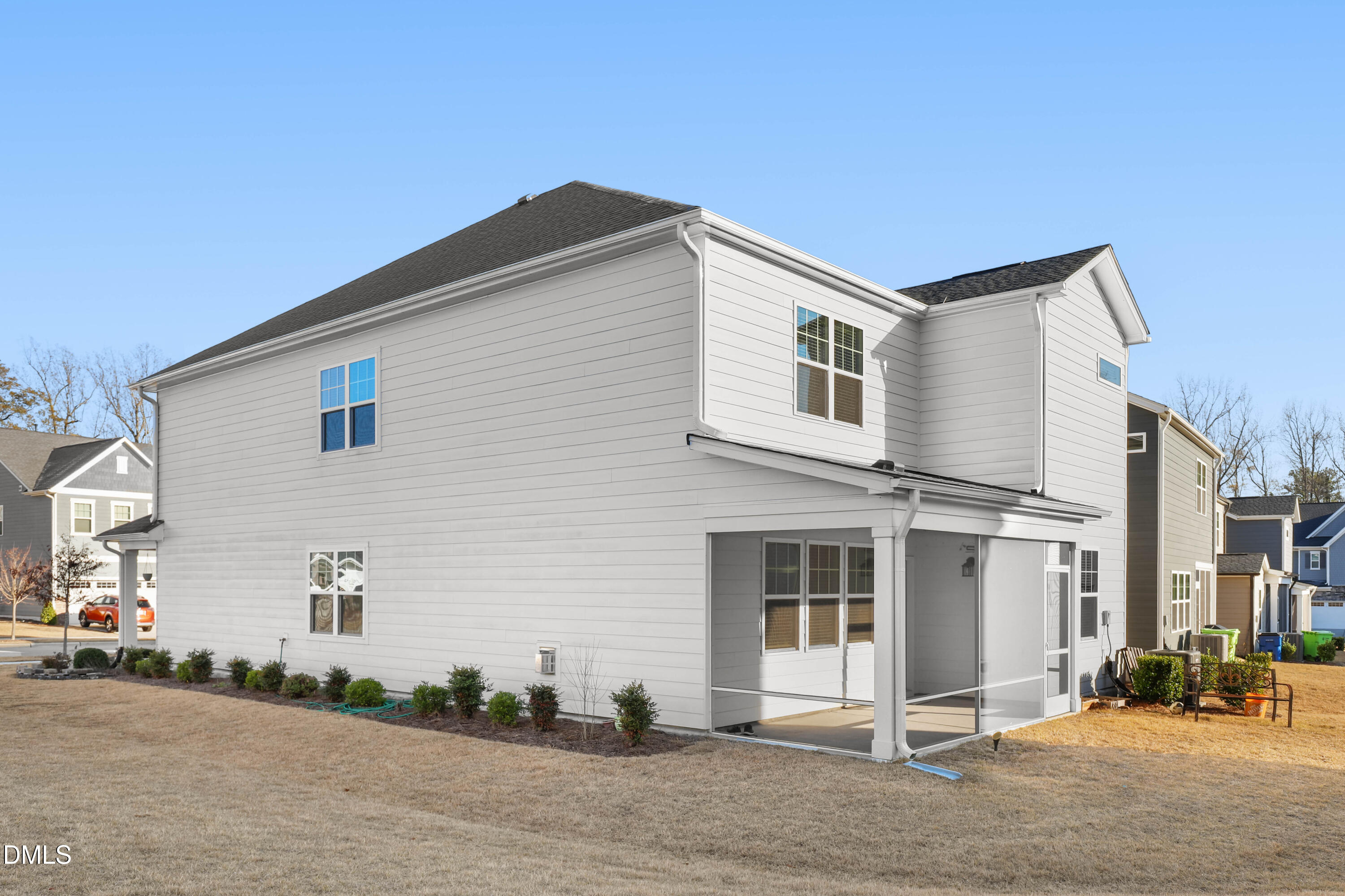 6117 Balance Court Raleigh, NC 27616 - Photo 41 of 44 a front view of a house with a yard