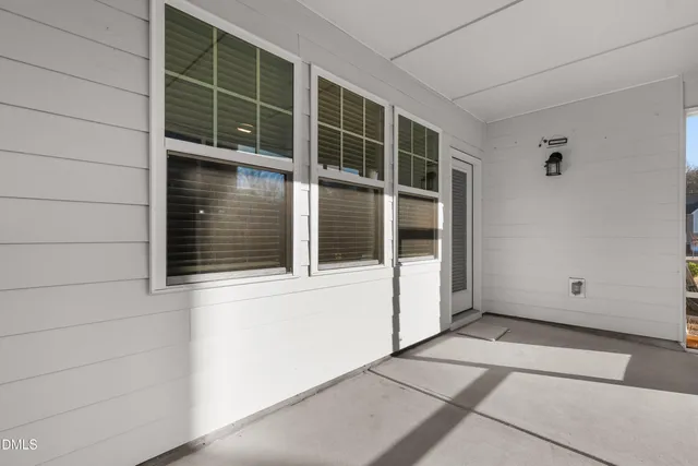 a view of front door