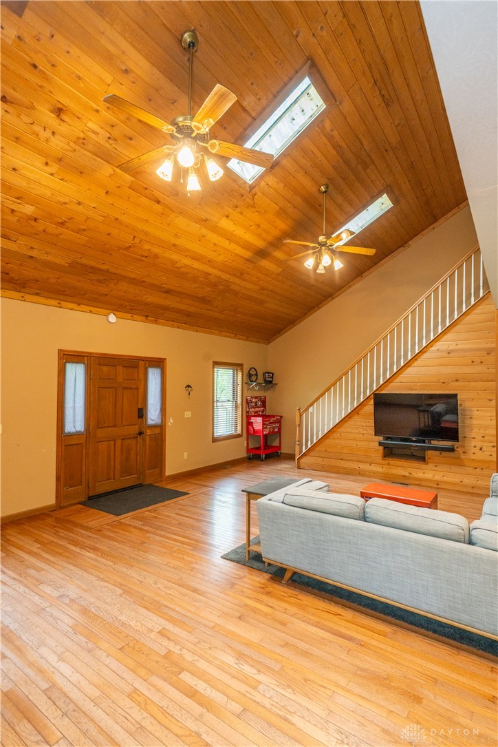 10584 New Biddinger Road Harrison, OH 45030 - Photo 14 of 61 This inviting living space features warm wood finishes and abundant natural light.