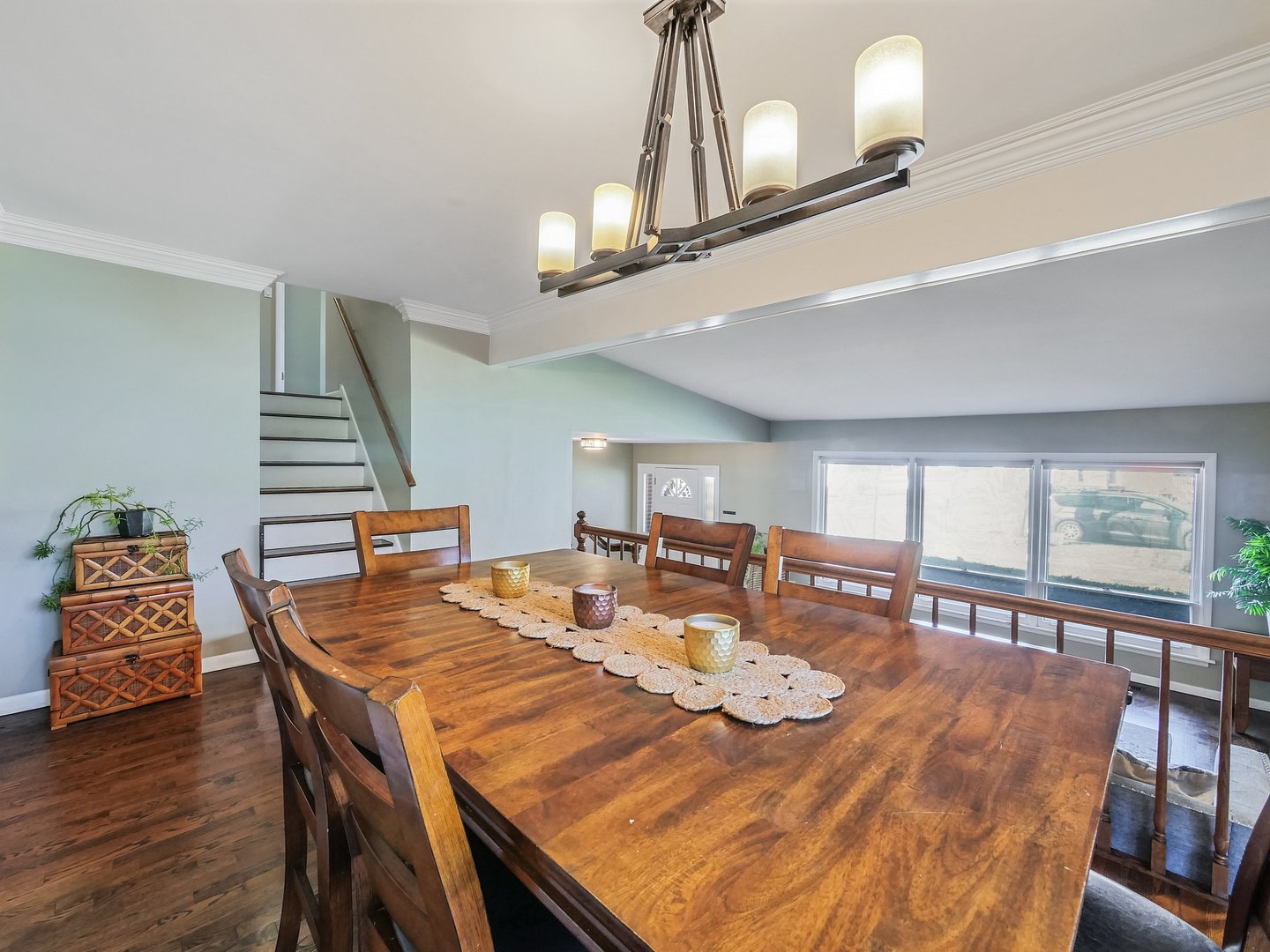 1903 Hopi Lane Mount Prospect, IL 60056 - Photo 8 of 36 a view of a dining room with furniture and wooden floor
