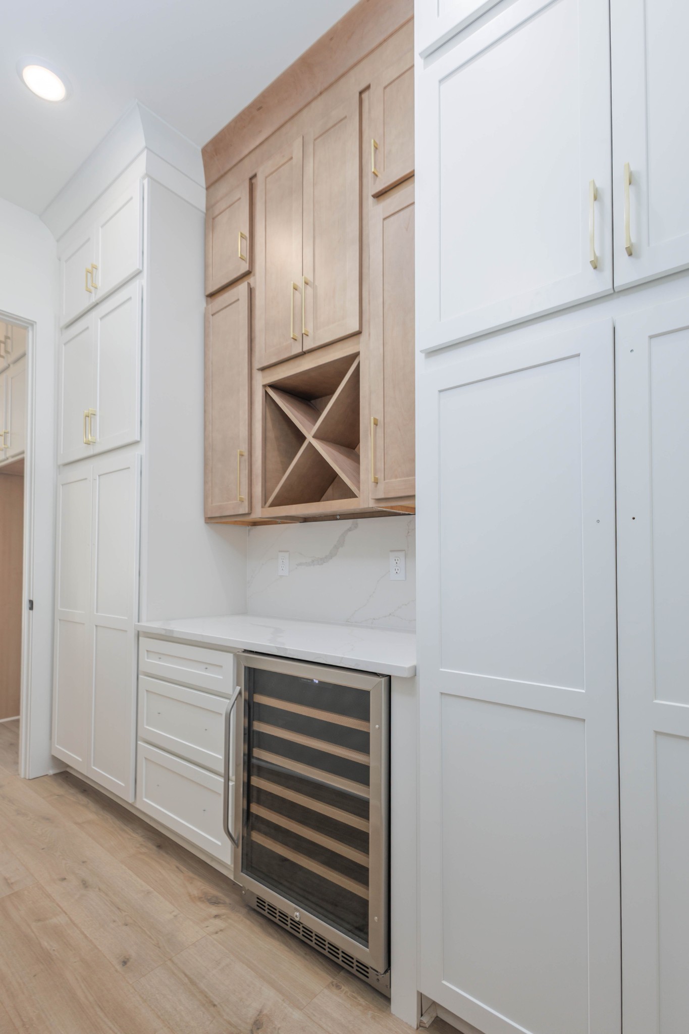 7771 Barnhill Road Primm Springs, TN 38476 - Photo 19 of 61 a view of kitchen cabinets and refrigerator