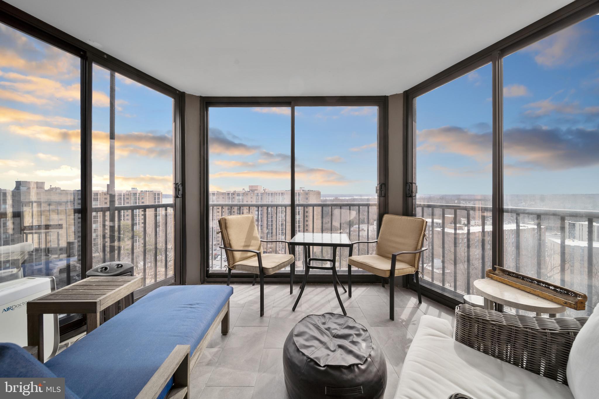 5902 Mt Eagle Drive, Unit 1206 Alexandria, VA 22303 - Photo 25 of 59 Enclosed Balcony