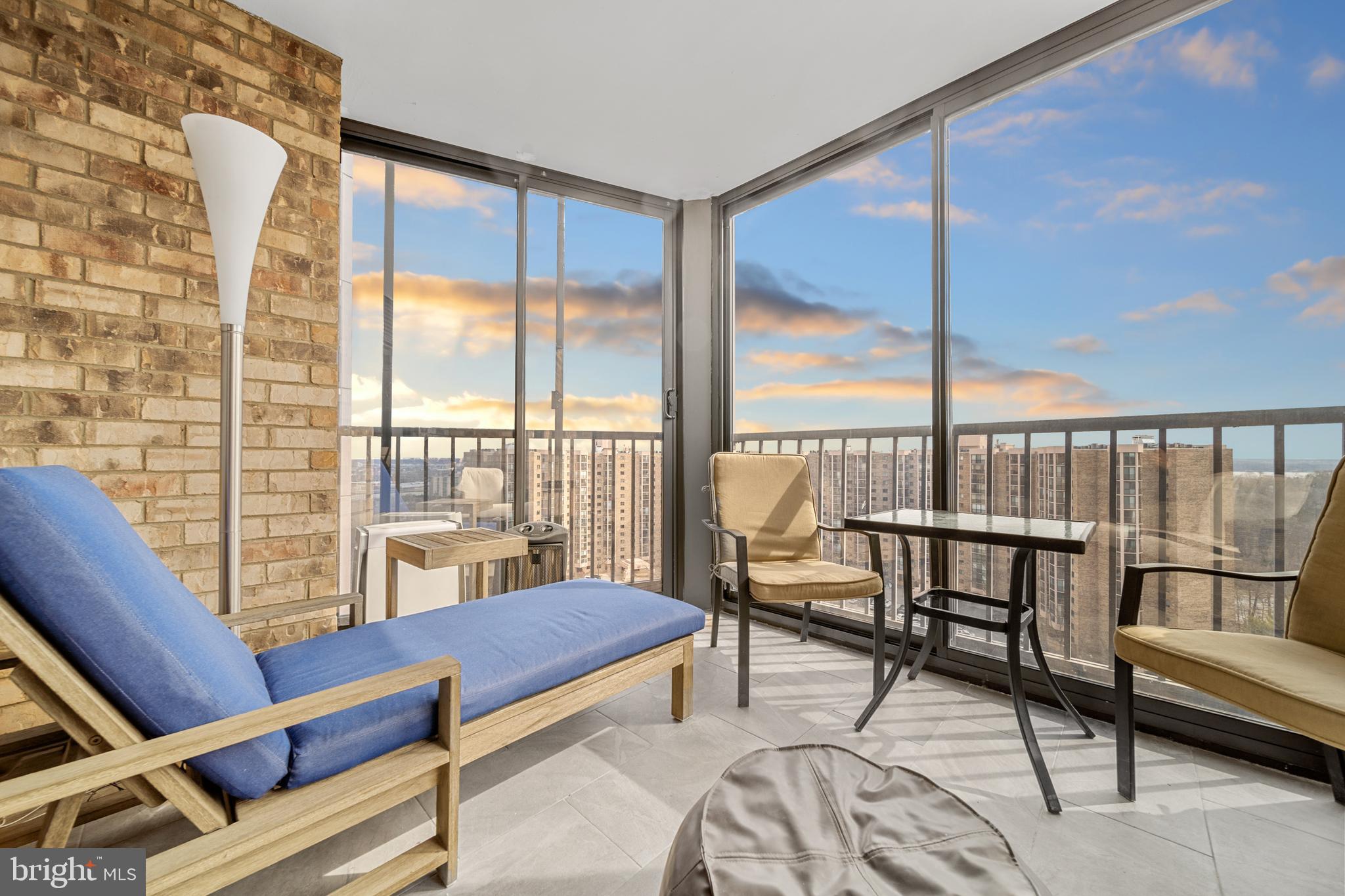 5902 Mt Eagle Drive, Unit 1206 Alexandria, VA 22303 - Photo 26 of 59 Enclosed Balcony