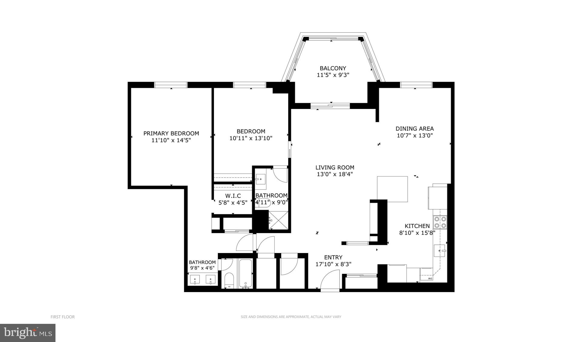 5902 Mt Eagle Drive, Unit 1206 Alexandria, VA 22303 - Photo 59 of 59 Floorplan