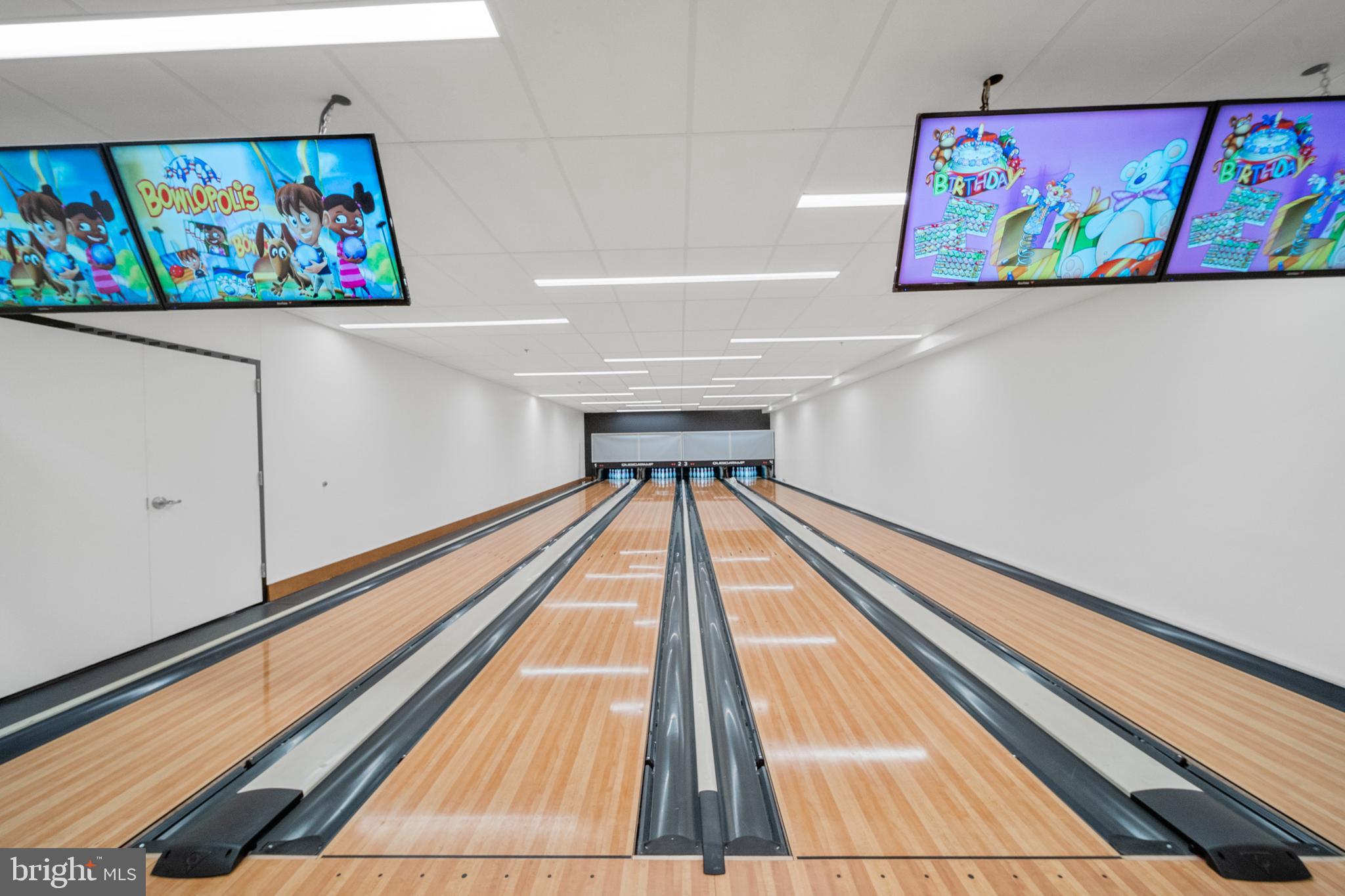 5902 Mt Eagle Drive, Unit 1206 Alexandria, VA 22303 - Photo 42 of 59 Four lane bowling alley