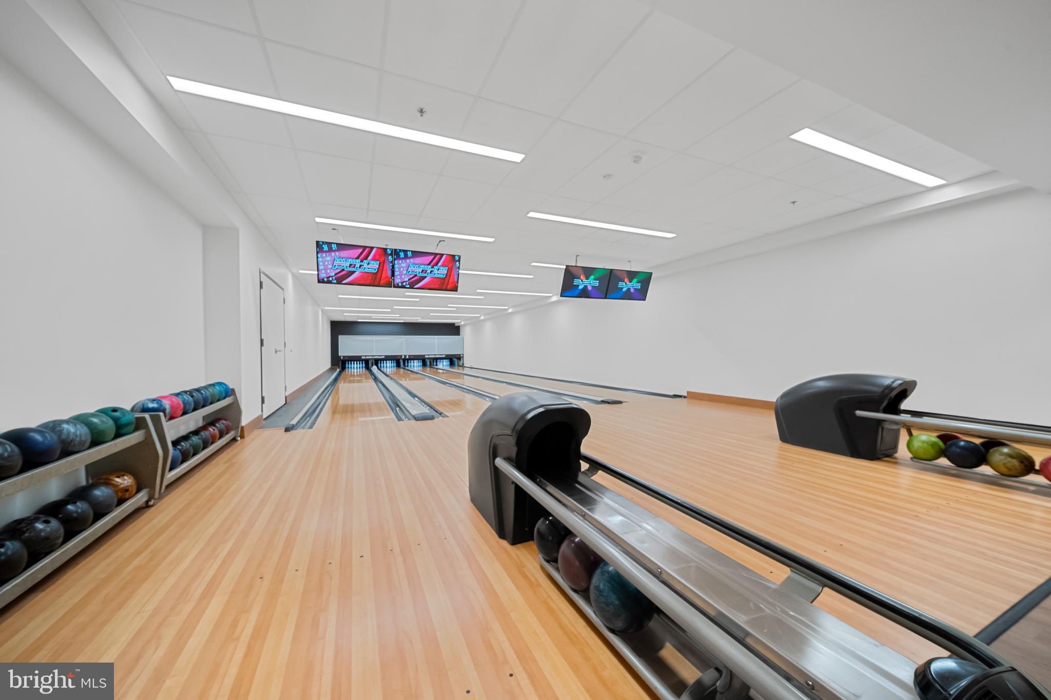 5902 Mt Eagle Drive, Unit 1206 Alexandria, VA 22303 - Photo 43 of 59 Four lane bowling alley