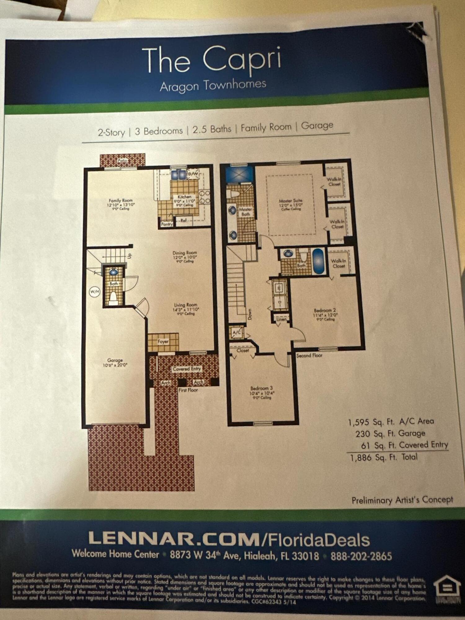 3349 West 90th Street Hialeah, FL 33018 - Photo 37 of 37 Floor plan