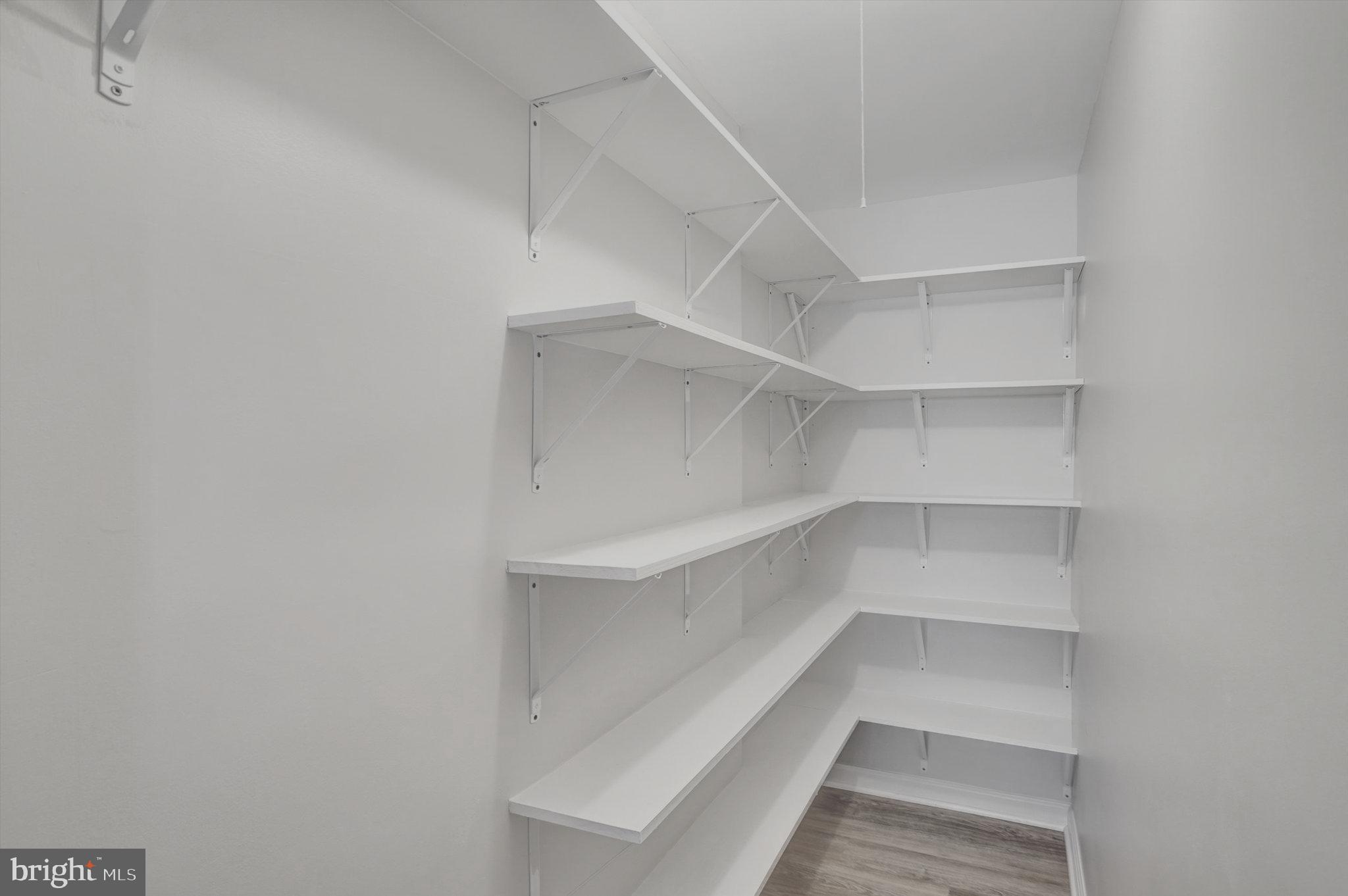 1324 Rock Chapel Road Herndon, VA 20170 - Photo 15 of 42 a view of walk in closet with empty racks