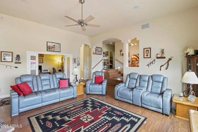 a view of a city from a balcony