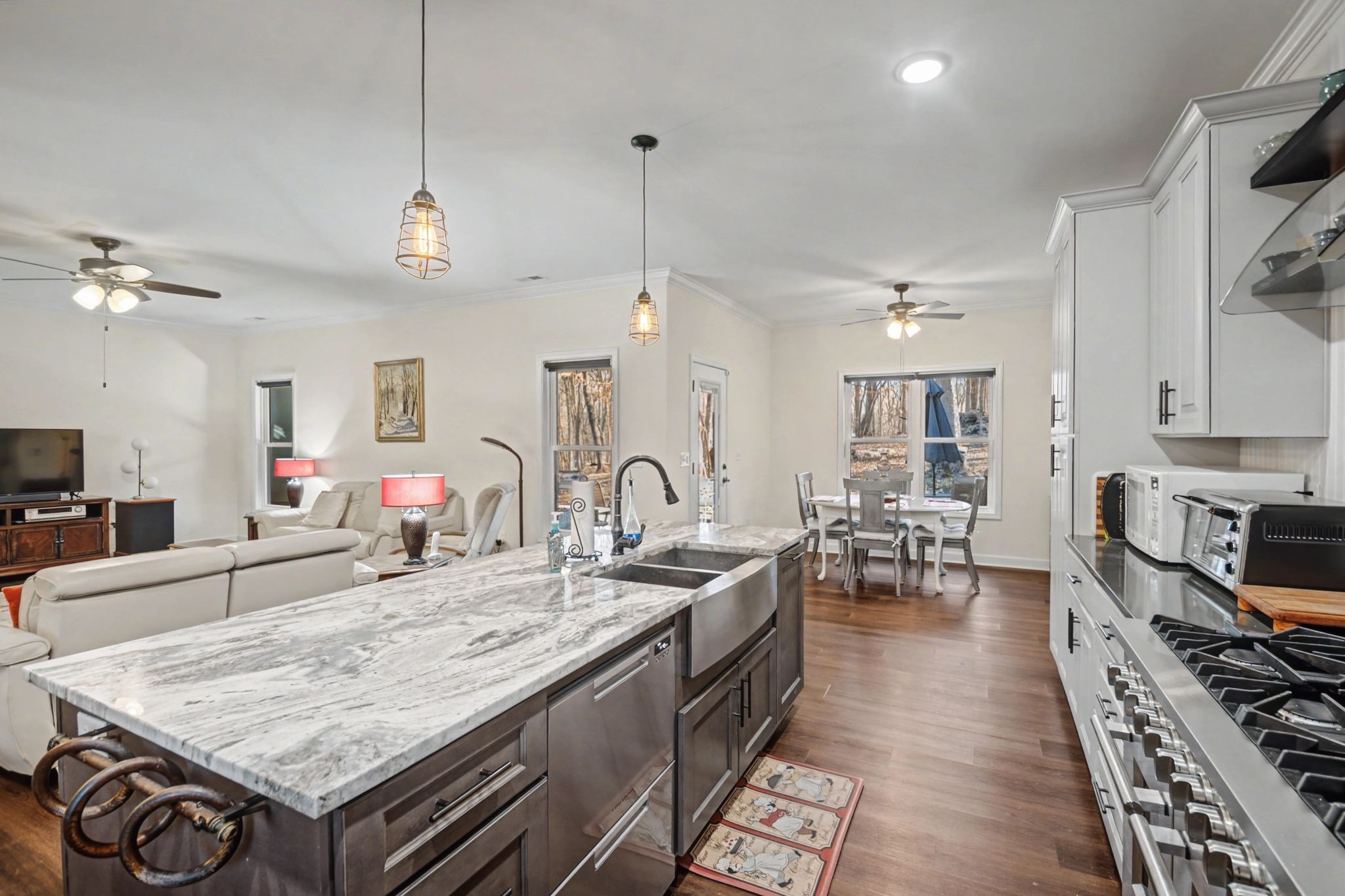 765 Scenic Circle Pulaski, TN 38478 - Photo 12 of 46 a kitchen with sink stove and cabinets