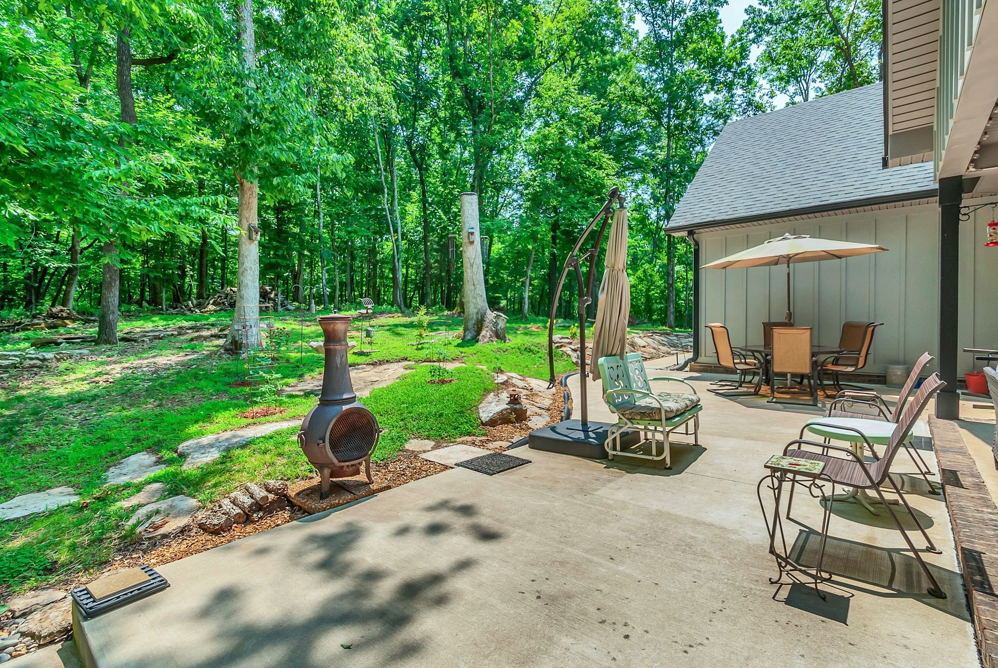 765 Scenic Circle Pulaski, TN 38478 - Photo 41 of 46 a view of a backyard with a patio