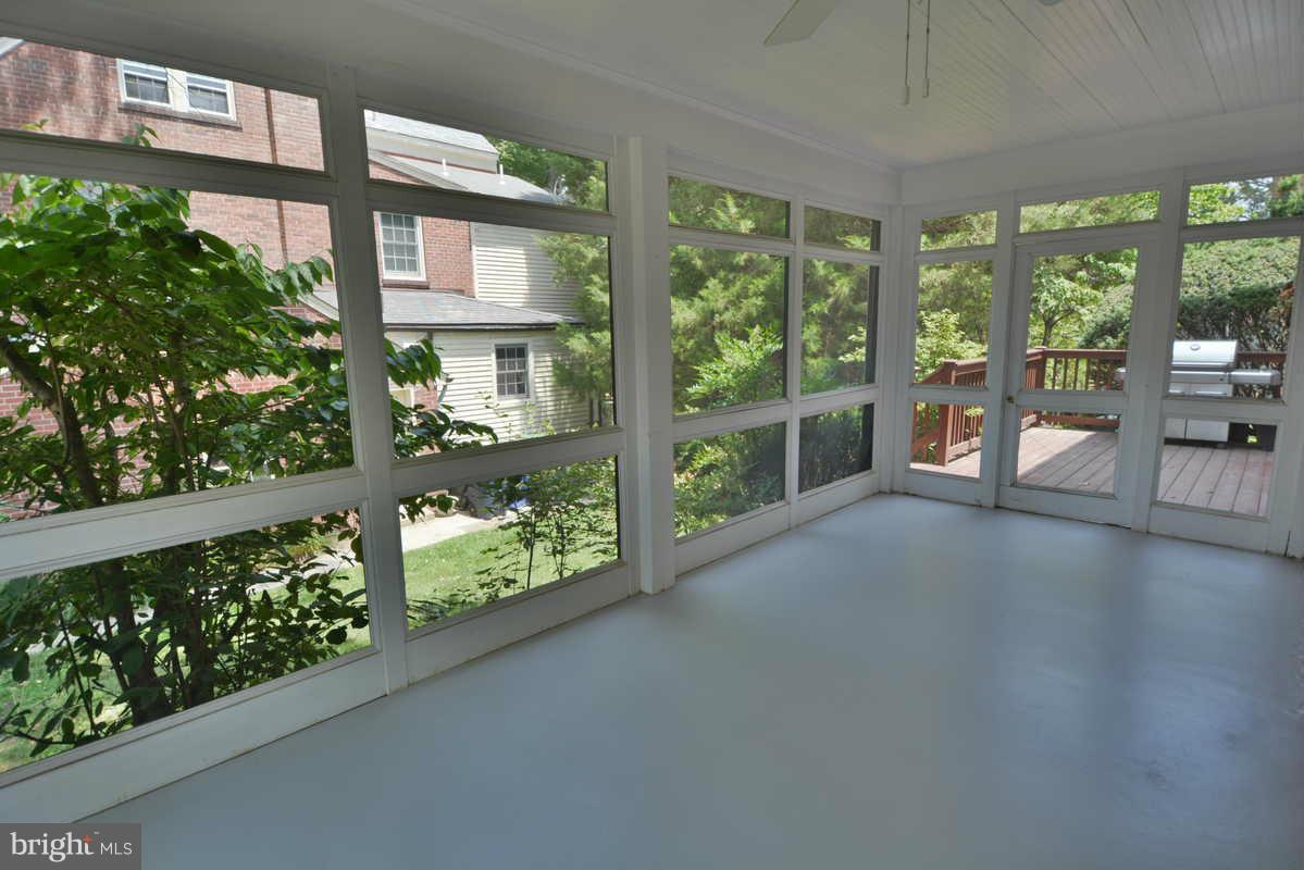 3239 Rittenhouse Street Northwest Washington, DC 20015 - Photo 13 of 30 Big screen porch