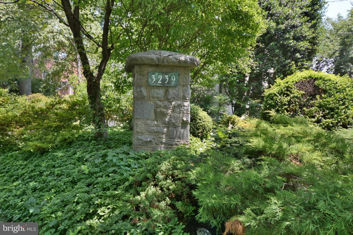 3239 Rittenhouse Street Northwest Washington, DC 20015 - Photo 28 of 30 Historical stone marker