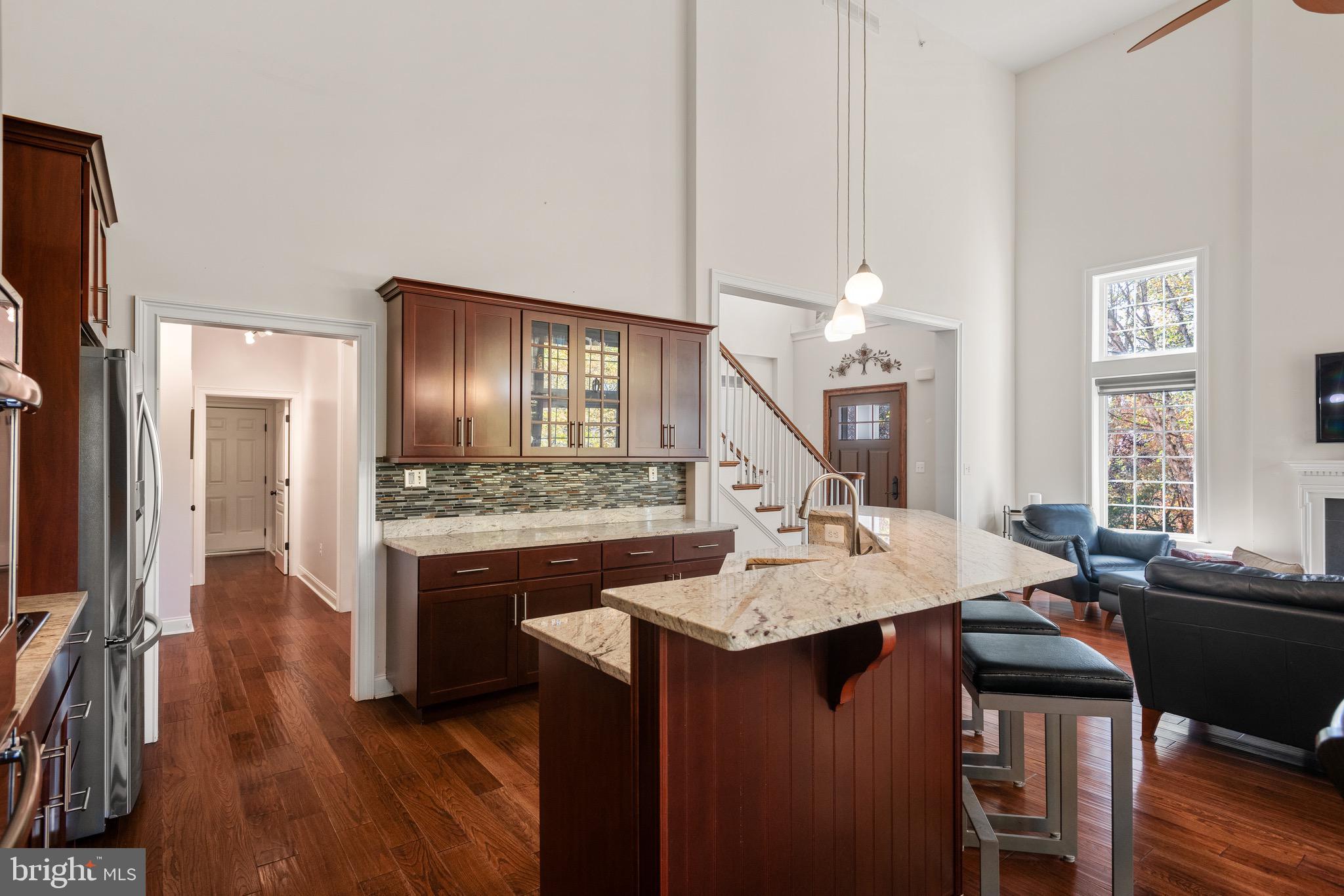 110 Dauphin Drive Springfield, PA 19064 - Photo 14 of 52 a kitchen with a sink cabinets and wooden floor