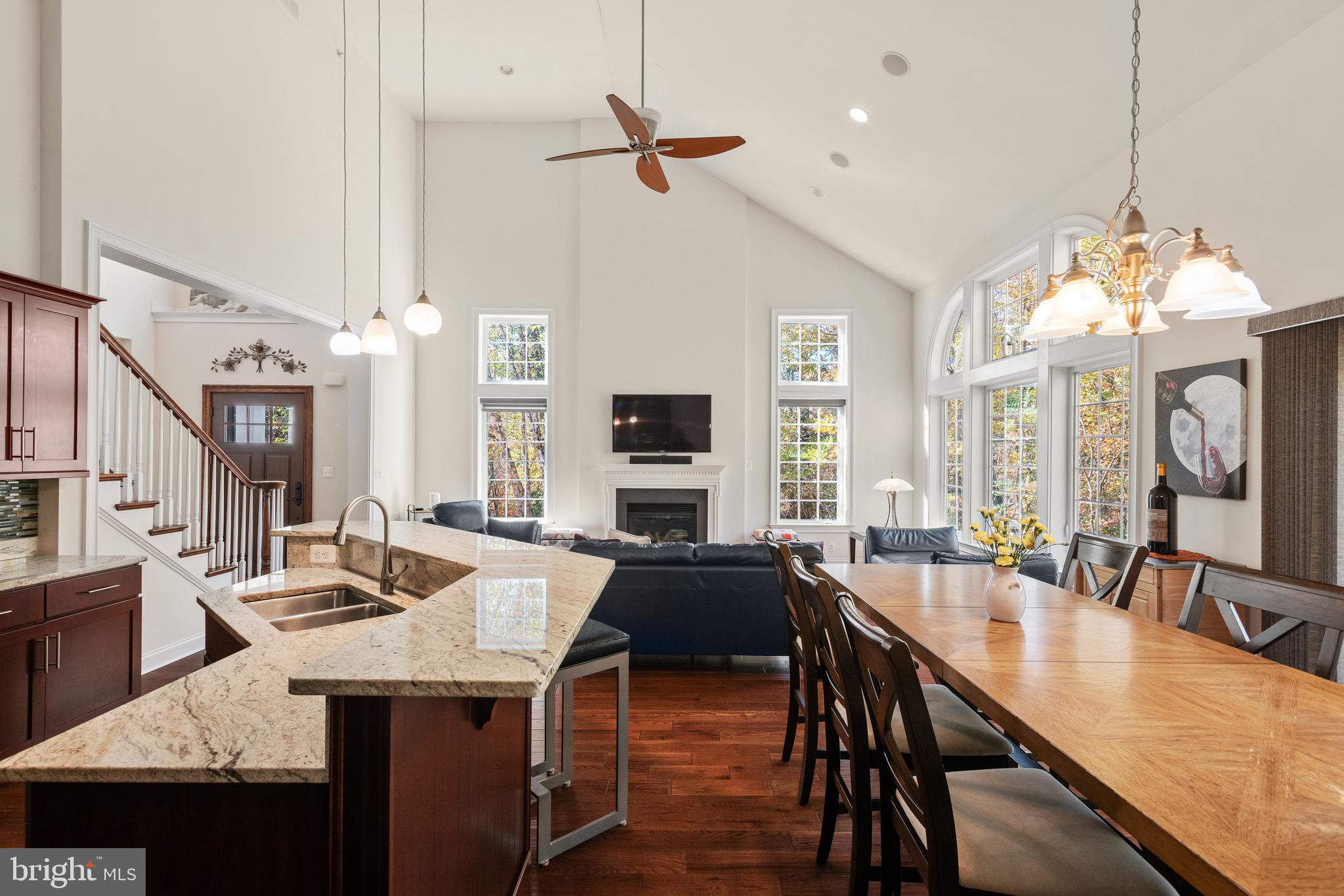 110 Dauphin Drive Springfield, PA 19064 - Photo 15 of 52 a view of a a dining room with furniture window and wooden floor